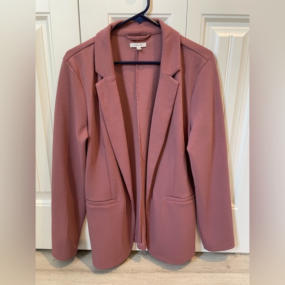 Maurices Jackets & Blazers - A New Day Open Front Blazer Jacket - Dusty Rose